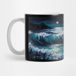 Moonlit Beach Serenity Mug